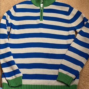 Hanna Andersson Boys Size 160 (14-16) 1/4 zip